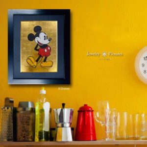 s-ミッキーゴールドディスプレイ