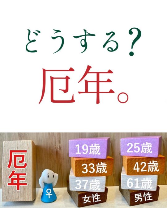どうする？厄年