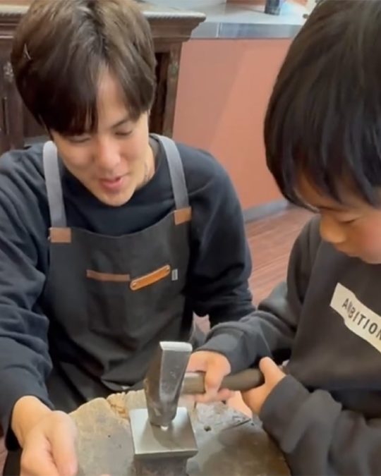 純銀ペンダント作り体験